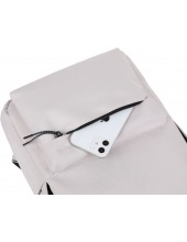 CITY BACKPACK 15,6 LIGHT GREY (1040)