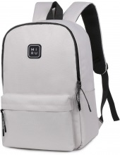 CITY BACKPACK 15,6 LIGHT GREY (1040)