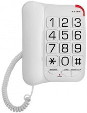 TEXET TX-201 (БЕЛЫЙ) проводной телефон