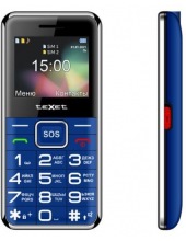 TEXET TM-B319 +ЗУ WC-011M (СИНИЙ) мобильный телефон