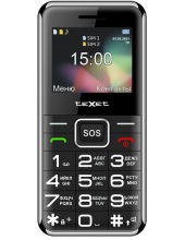 TEXET TM-B319 +ЗУ WC-111 (ЧЕРНЫЙ) мобильный телефон