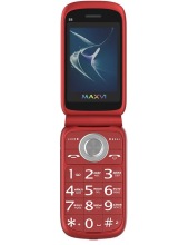 MAXVI E6 (КРАСНЫЙ) мобильный телефон