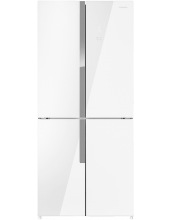 MAUNFELD MFF182NFWE холодильник side-by-side