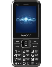 MAXVI P21 (ЧЕРНЫЙ) кнопочный телефон
