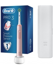 BRAUN ORAL-B PRO 3 3500 CROSS ACTION D505.513.3X (РОЗОВЫЙ) зубная щетка электрическая