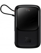 Внешний аккумулятор (power bank) BASEUS Qpow Pro 10000mAh PPQD020001 (черный) Внешний аккумулятор (power bank) BASEUS Qpow Pro 10000mAh PPQD020001 (черный)