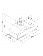 KATE 600 GLASS PB K ()