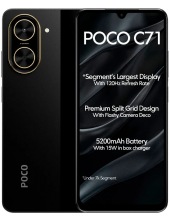 Смартфон POCO C71 4GB/128GB (черный) Смартфон POCO C71 4GB/128GB (черный)