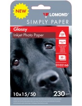 Фотобумага LOMOND 10*15, 230 г/м, 50л., глянцевая (0102166) Фотобумага LOMOND 10*15, 230 г/м, 50л., глянцевая (0102166)