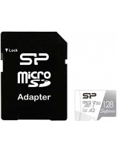   SILICON POWER microSD 128GB  , UHS-I, U3, A2 (SP128GBSTXDA2V20SP)