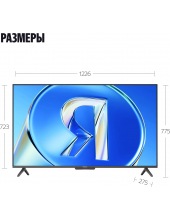 ТВ Станция Бейсик с Алисой QLED 55'' (YNDX-00080) ТВ Станция Бейсик с Алисой QLED 55'' (YNDX-00080)