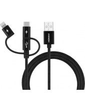 ������������� ������ MOMAX OneLink 3-in-1 DX1D (1 �, ������)