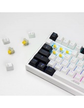 ZA87 Pro White Black Orange (TNT Yellow)