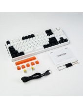 ZA87 Pro White Black Orange (TNT Yellow)