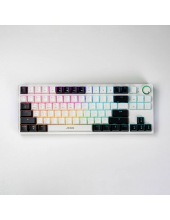 ZA87 Pro White Black Orange (TNT Yellow)