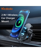 CH-1600 15W Dual Coil Wireless Car Charger (������)