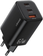 ������� �/� USAMS 67W GaN ACC Triple-Port Fast Charger CC265TC01 (������)