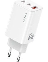 ������� �/� USAMS 67W GaN ACC Triple-Port Fast Charger CC265TC02 (�����)