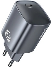 ������� �/� USAMS 45W GaN Fast Charger CC323TC01 (�����)