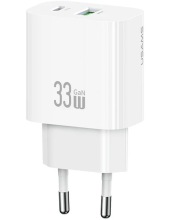 ������� �/� USAMS T65 33W A+C Dual-Port Fast Charger CC317TC02 (�����)