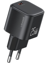 ������� �/� USAMS 25W GaN Mini Fast Charger CC289TC01 (������)