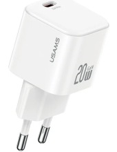 ������� �/� USAMS 20W GaN Mini Fast Charger CC260TC02 (�����)