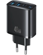 ������� �/� USAMS T70 40W A+A+C+C 4-Port GaN Fast Charger CC330TC01 (������)