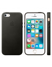    APPLE LEATHER CASE BLACK FOR IPHONE SE (MMHH2ZM/A)