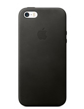    APPLE LEATHER CASE BLACK FOR IPHONE SE (MMHH2ZM/A)