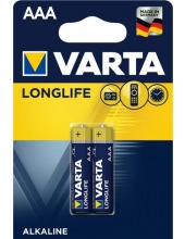 VARTA LONGLIFE AAA (2 ШТ) батарейки