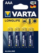 VARTA LONGLIFE AAA (4 ШТ) батарейки
