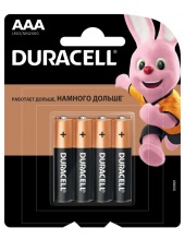DURACELL LR03/MN2400/AAA 4BP батарейки