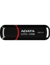 A-DATA DASHDRIVE UV150 64GB (AUV150-64G-RBK) usb-a