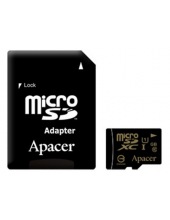APACER MICROSDXC 128GB UHS-I CLASS 10 + SD-ADAPTER (AP128GMCSX10U1-R) карта памяти